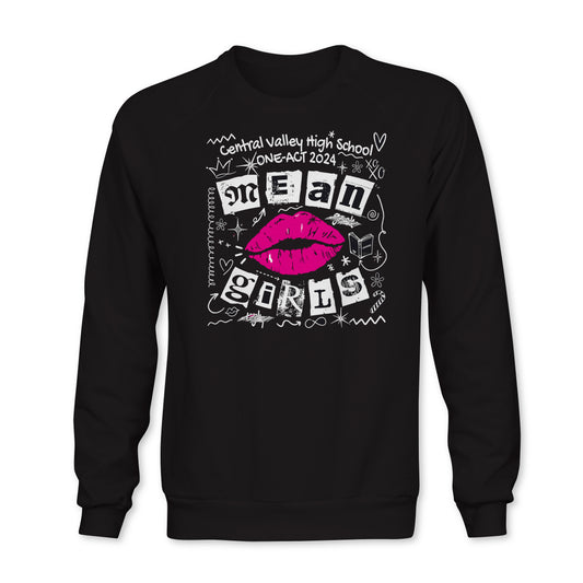 Black Crew Neck Sweatshirt